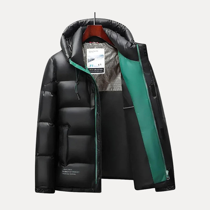 Arden Hooded Down Jacket