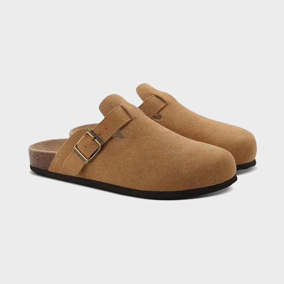 ST. BARTH Suede Clogs
