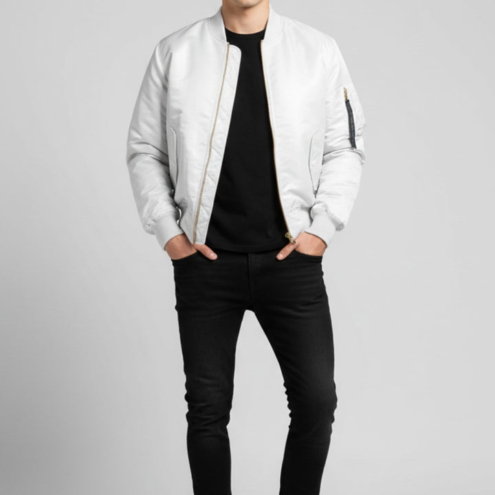 Men’s Waterproof Vintage Bomber Jacket