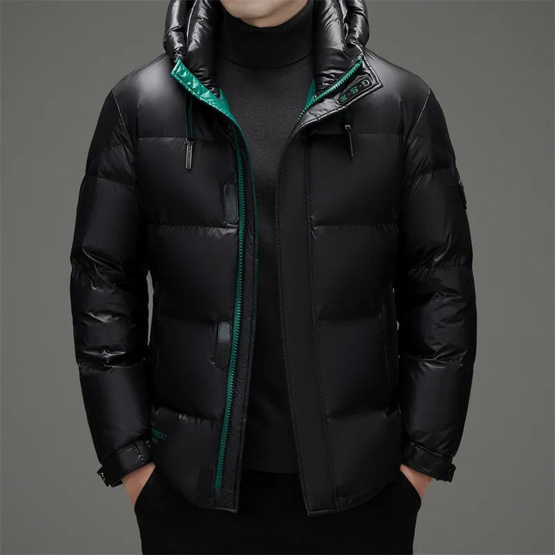 Arden Hooded Down Jacket