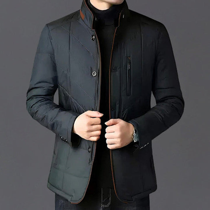 Faux Fur Collar Winter Coat