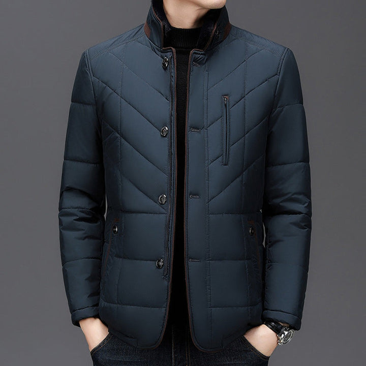 Faux Fur Collar Winter Coat