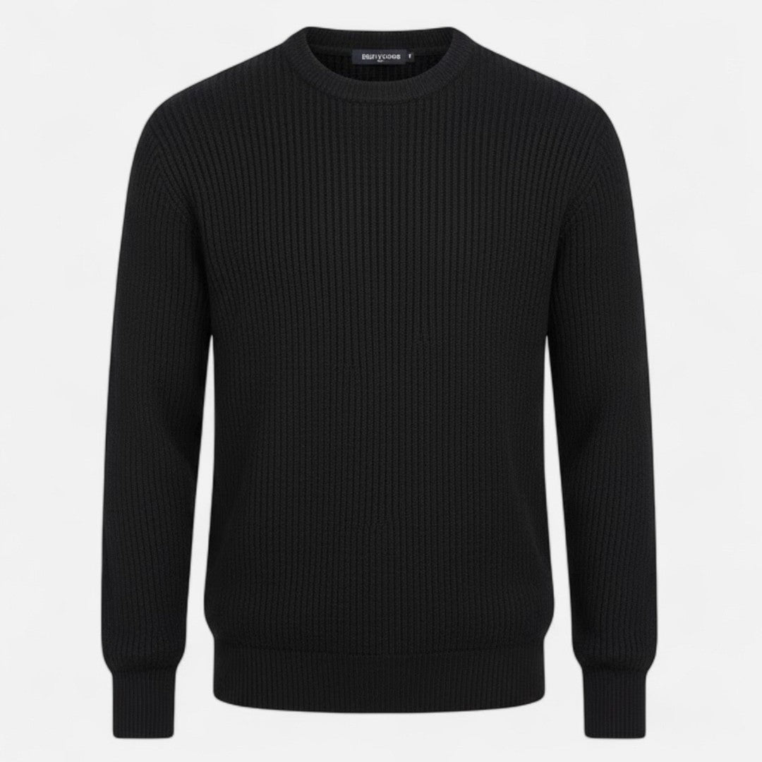 Valmonti | Men’s Thick-Knit Korean-Style Loose Sweater