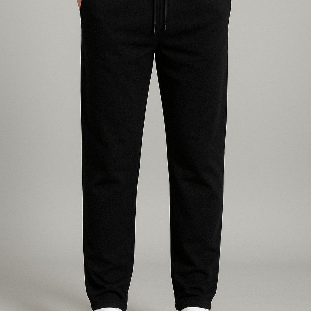 Relaxed Fit Jogger Pants - Black