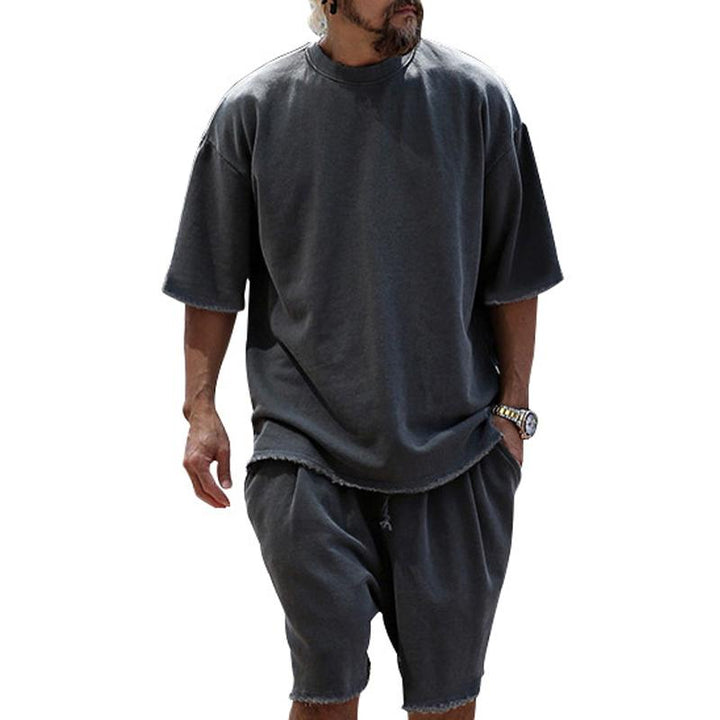 Loose Fit T-Shirt and Shorts Set