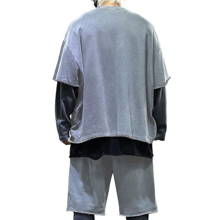 Loose Fit T-Shirt and Shorts Set