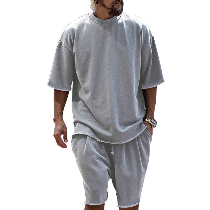 Loose Fit T-Shirt and Shorts Set