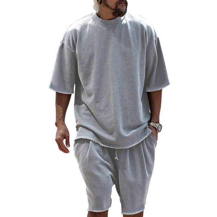 Loose Fit T-Shirt and Shorts Set