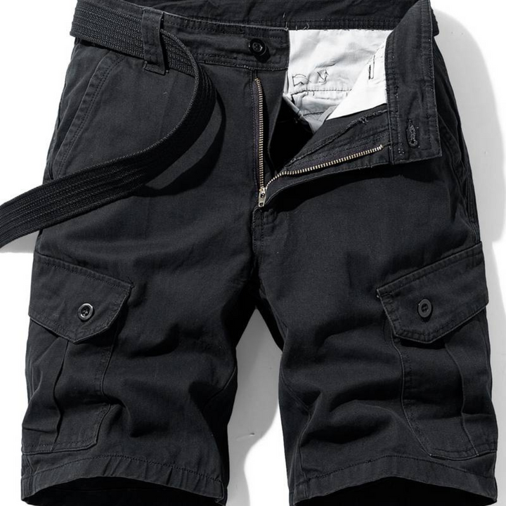 Denim Cargo Shorts