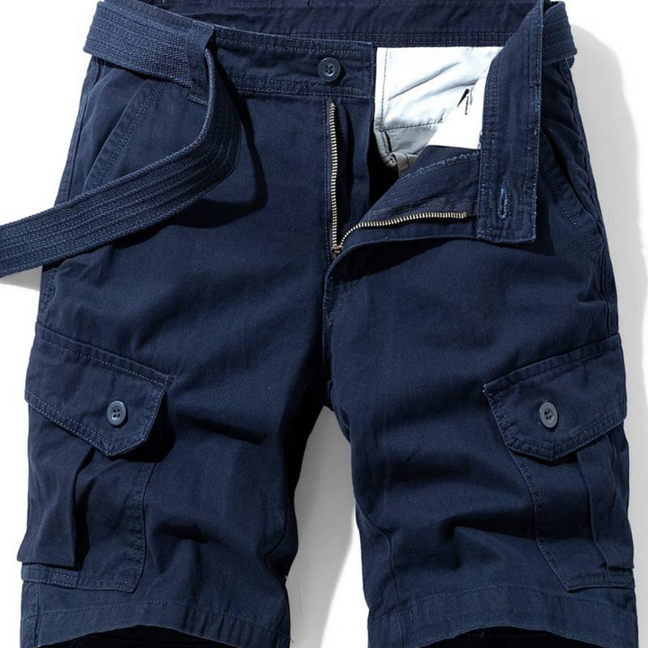 Denim Cargo Shorts