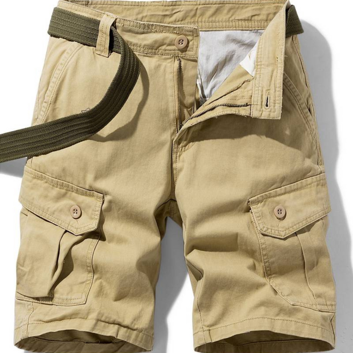 Denim Cargo Shorts