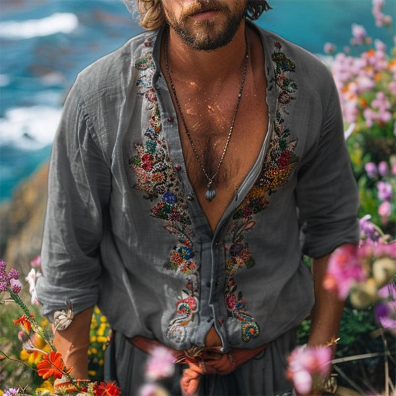 Bohemian Long Sleeve Shirt