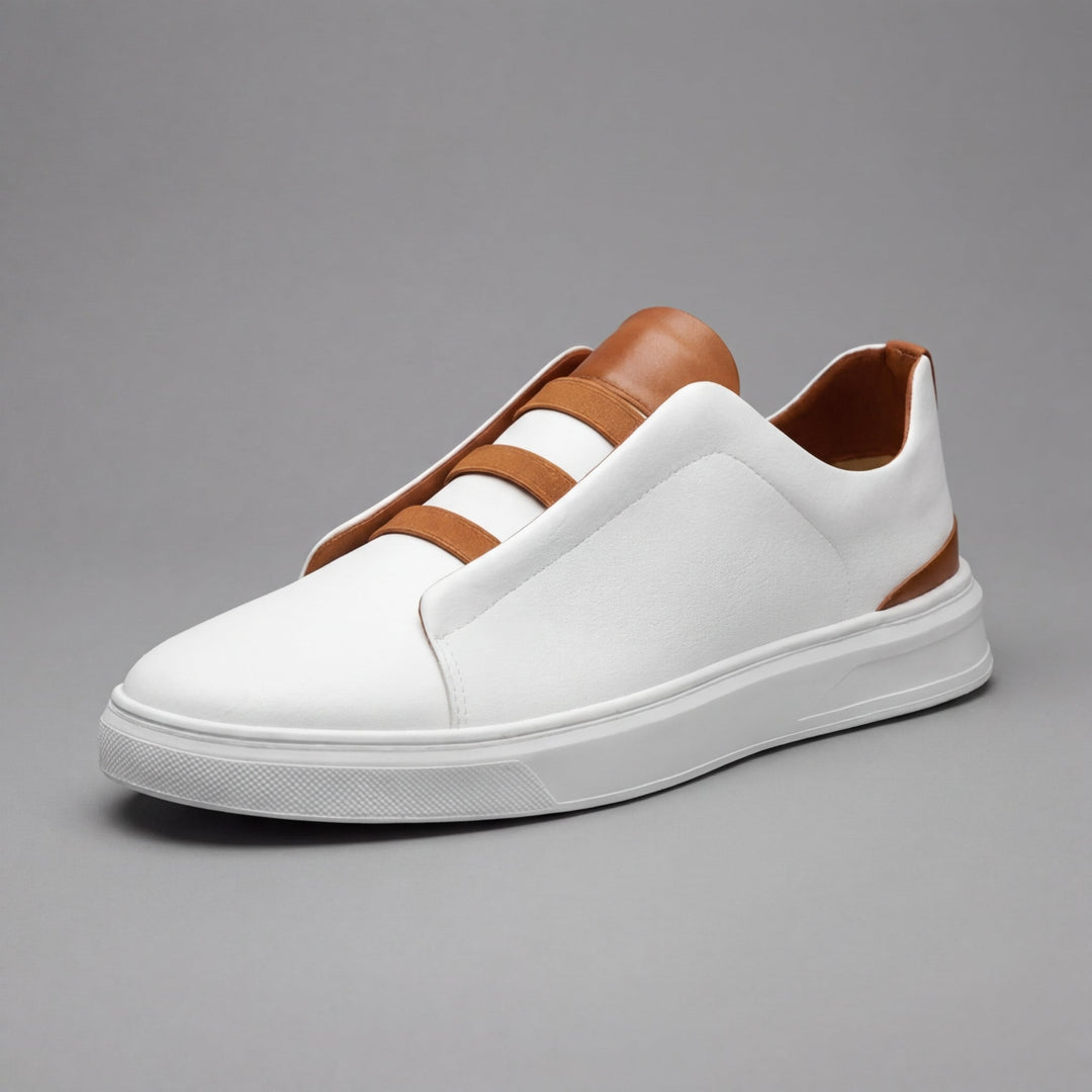 Smooth Lace Loop Sneakers