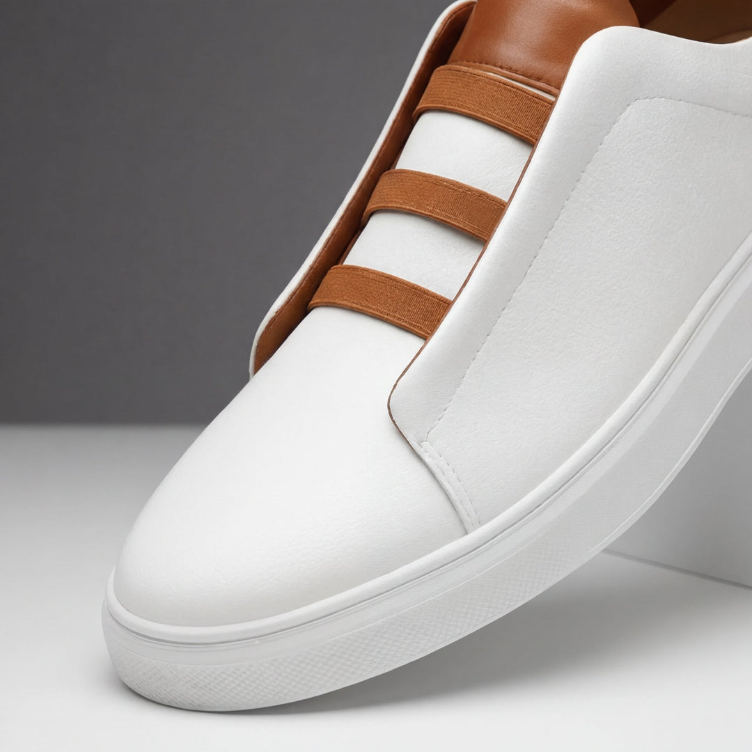 Smooth Lace Loop Sneakers