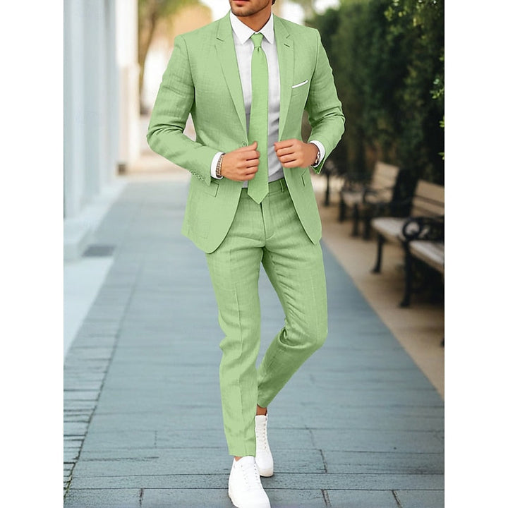 Slim Fit Blazer and Trouser Set