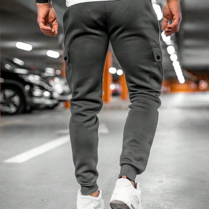 Twist-Flap Pocket Jogger Pants