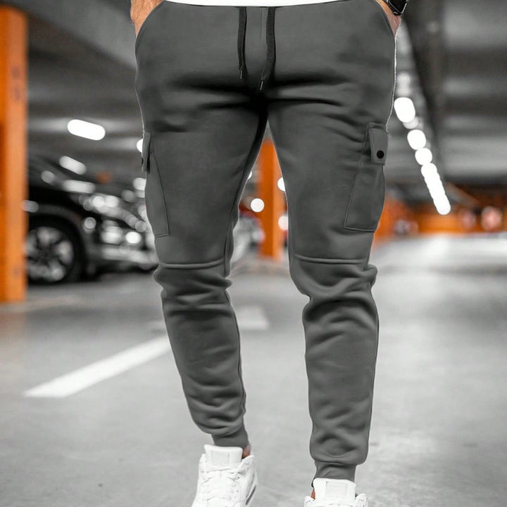 Twist-Flap Pocket Jogger Pants