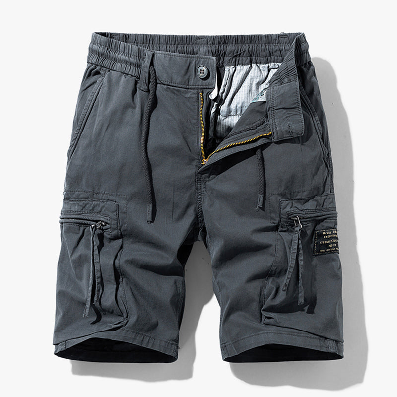 Outdoor Cargo Drawstring Shorts