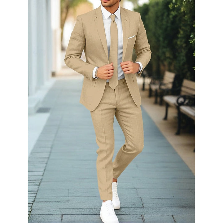 Slim Fit Blazer and Trouser Set