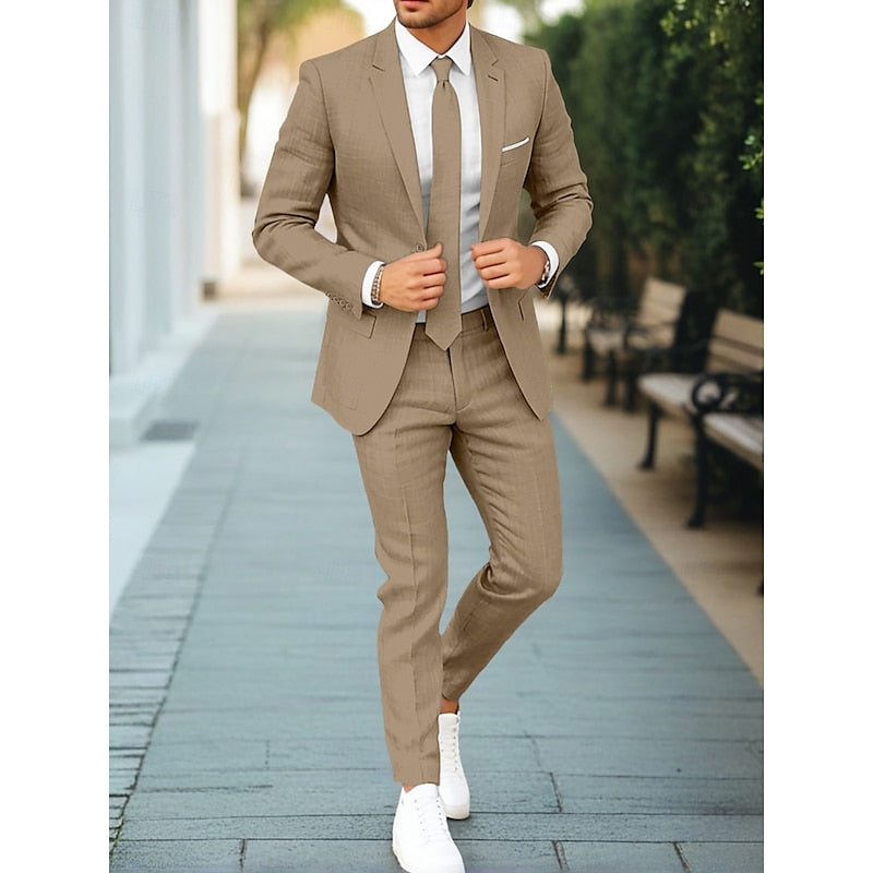 Slim Fit Blazer and Trouser Set