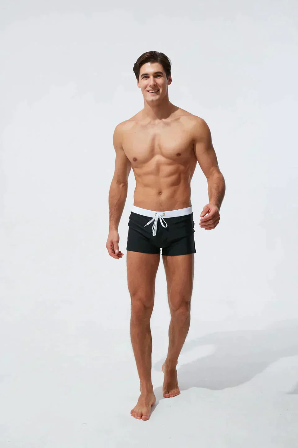 Men’s Drawstring Swim Trunks