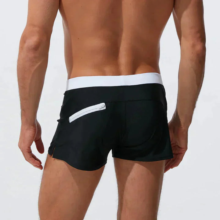 Men’s Drawstring Swim Trunks