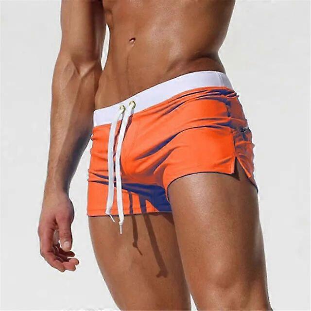 Men’s Drawstring Swim Trunks